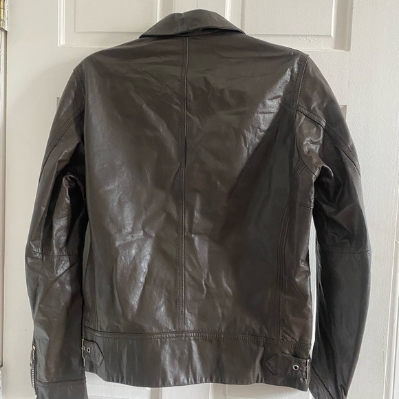 NANO UNIVERSE LEATHER JACKET - Picture 8 of 12